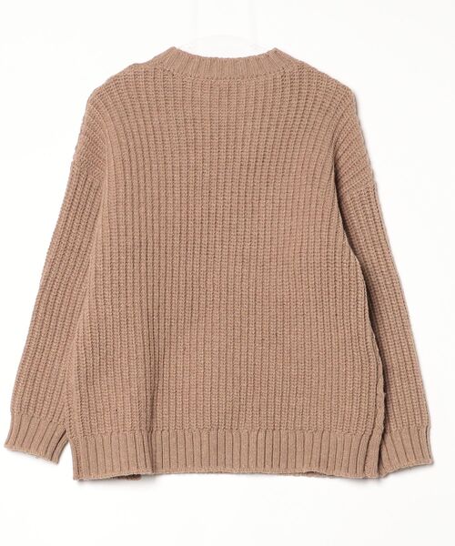 「TONAL」 長袖ニット 38 ブラウン レディース_画像2