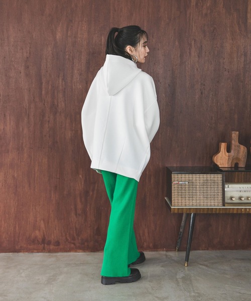 「bohmal」 プルオーバーパーカー FREE ブラック レディース_画像7