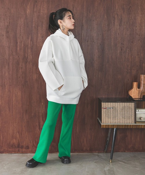 「bohmal」 プルオーバーパーカー FREE ブラック レディース_画像8