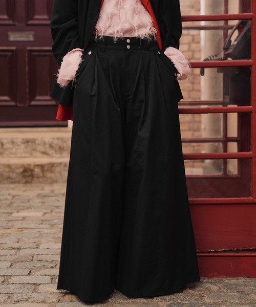 Denim pants seyto パンツ seyto サイズ1 ラインストーンディティール