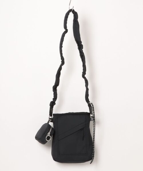 SHEL'TTER ORIGINAL ショルダーバッグ バッグ ミニポーチ付ギャザー