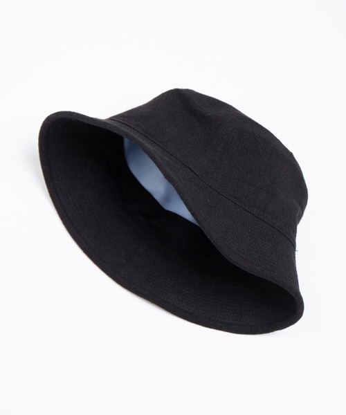 RACAL（ラカル） 帽子 ハット メンズ Washable Linen Canvas Bucket