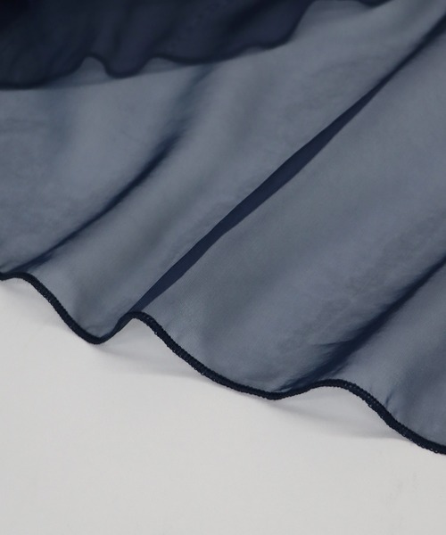 「J by blue」 コンビワンピース MEDIUM ネイビー レディースの画像