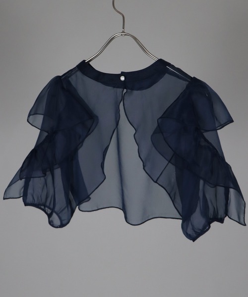 「J by blue」 コンビワンピース MEDIUM ネイビー レディースの画像