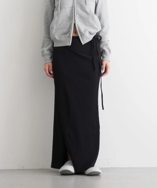 「BASERANGE」 スカート X-SMALL ブラック レディースの画像