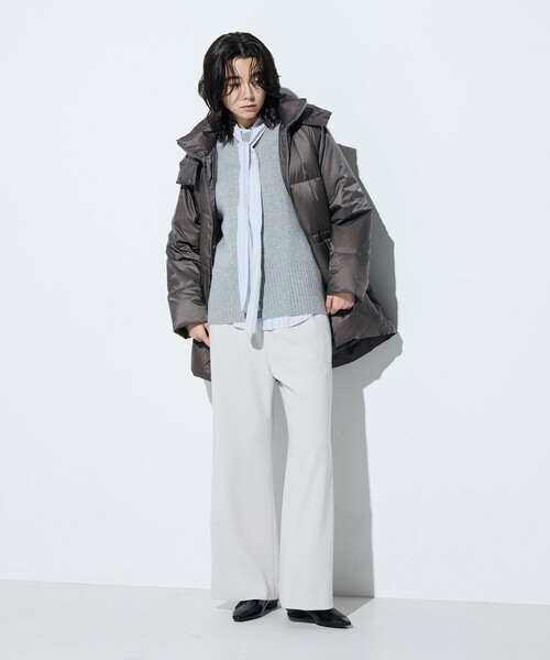「COMME CA」 長袖ニット 9号 ミント レディース_画像3