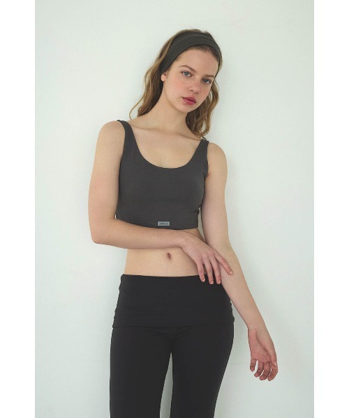 ALEXIA STAM オープンバックタンクトップ　新品未使用タグ付き Wellness Cross Back Tank Top | ALEXIA STAM