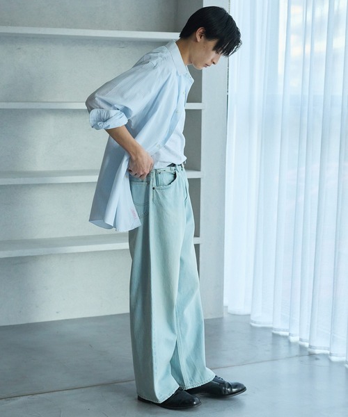 「Lee」 デニムパンツ SMALL ダークインディゴブルー メンズの画像