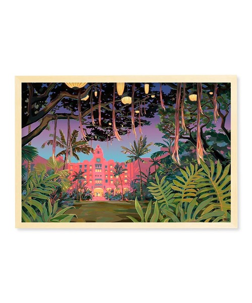 ポスター 「CHRISTIE SHINN / クリスティ・シン」ROYAL HAWAIIAN SUNSET