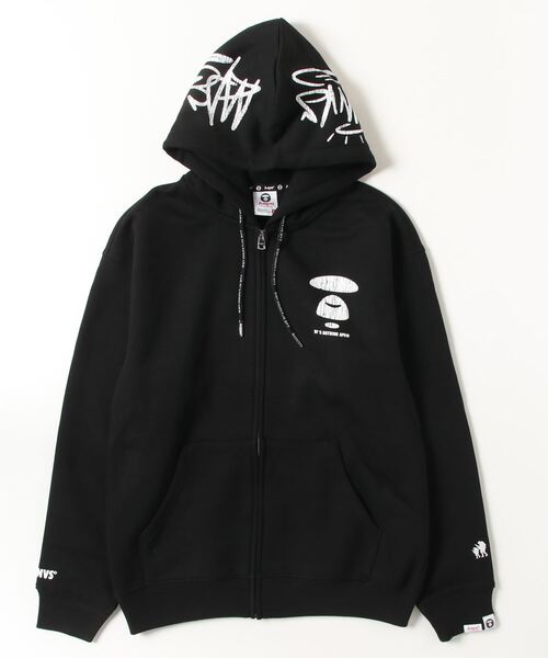 Aape BY A BATHING APE メンズパーカー AAPE BY A BATHING APE（エーエイプバイアベイシングエイプ） ジップ