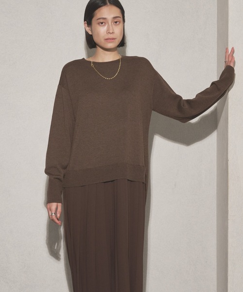「Audrey and John Wad」 ニットワンピース S ブラック レディース_画像6