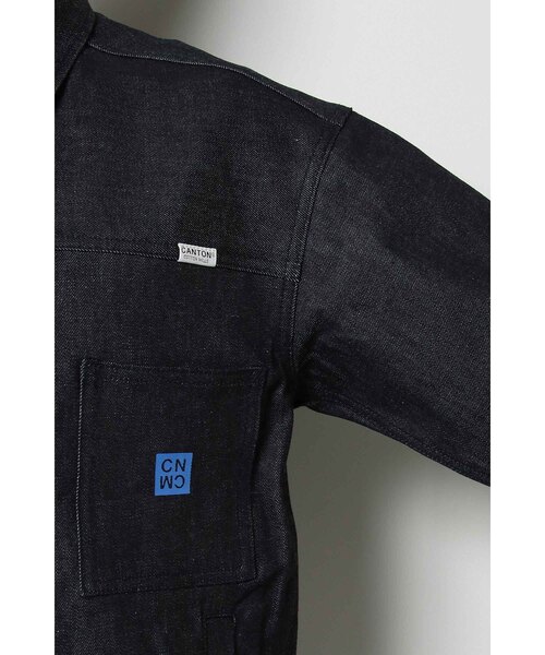 「ikka」 デニムジャケット X-LARGE ブルー メンズ_画像3