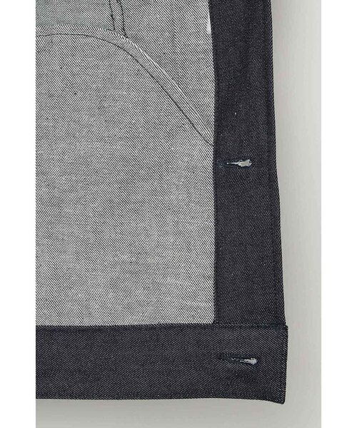 「ikka」 デニムジャケット X-LARGE ブルー メンズ_画像9