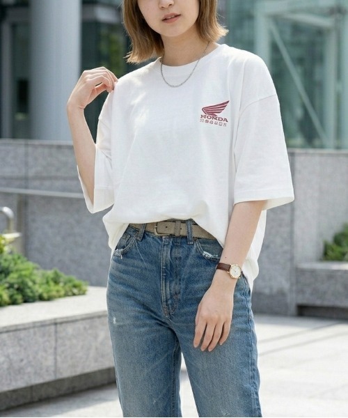 鈴鹿 8耐 HONDA サンリオ Tシャツ Tシャツのみ出品 即購入◎ ALWAYS GOOD TIME tシャツ 「HONDA/ホンダ×Sanrio/サンリオ」HONDA×は