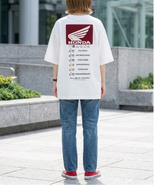 ALWAYS GOOD TIME tシャツ 「HONDA/ホンダ×Sanrio/サンリオ」HONDA×は