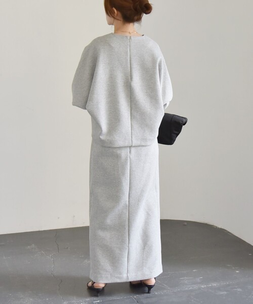 「quaranciel」 長袖カットソー ONE SIZE ネイビー レディース_画像3