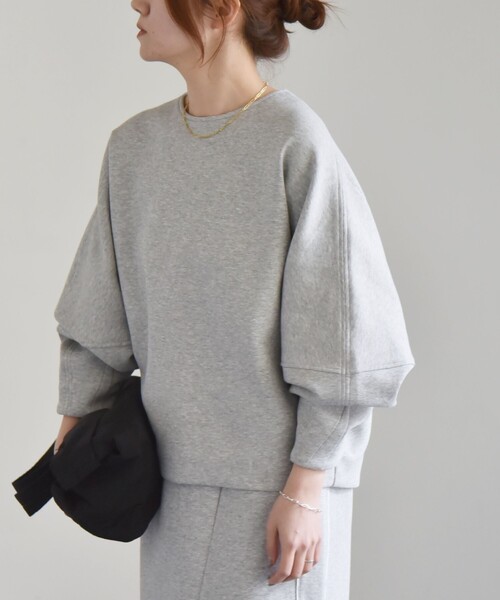 「quaranciel」 長袖カットソー ONE SIZE ネイビー レディース_画像6