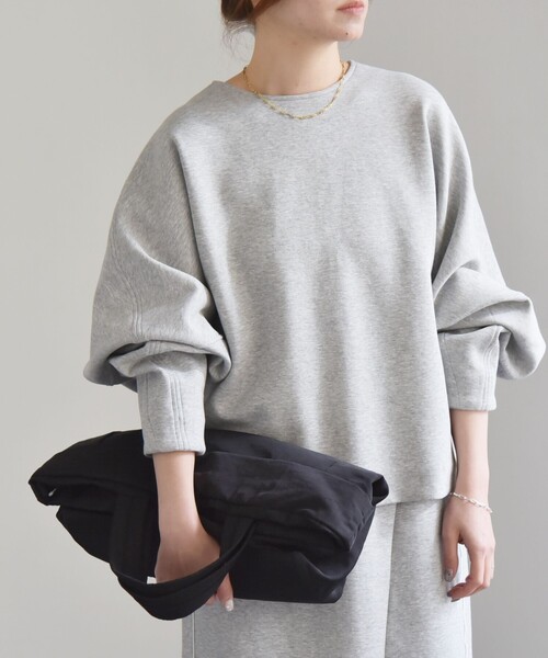 「quaranciel」 長袖カットソー ONE SIZE ネイビー レディース_画像8