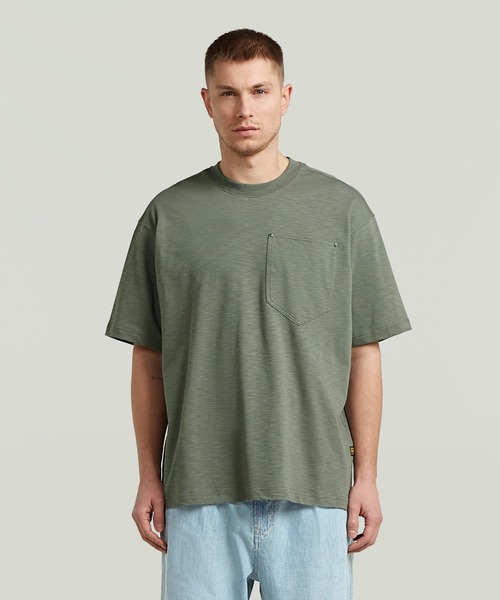 G-STAR RAW tシャツ 「Safari Online掲載」Pocket Loose T-Shirt