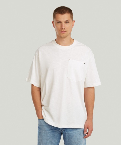 G-STAR RAW tシャツ 「Safari Online掲載」Pocket Loose T-Shirt