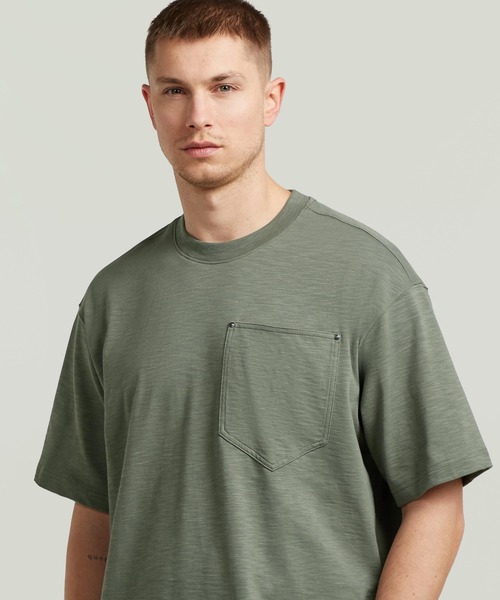 G-STAR RAW tシャツ 「Safari Online掲載」Pocket Loose T-Shirt
