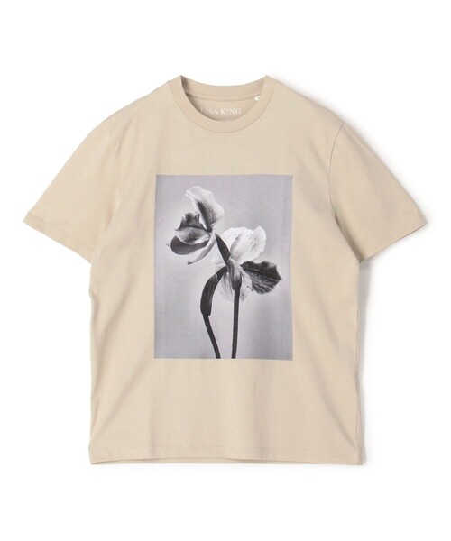 リサキング　Tシャツ LISA KING tシャツ 半袖 「別注」LISA KING JAGGER ハーフスリーブプル