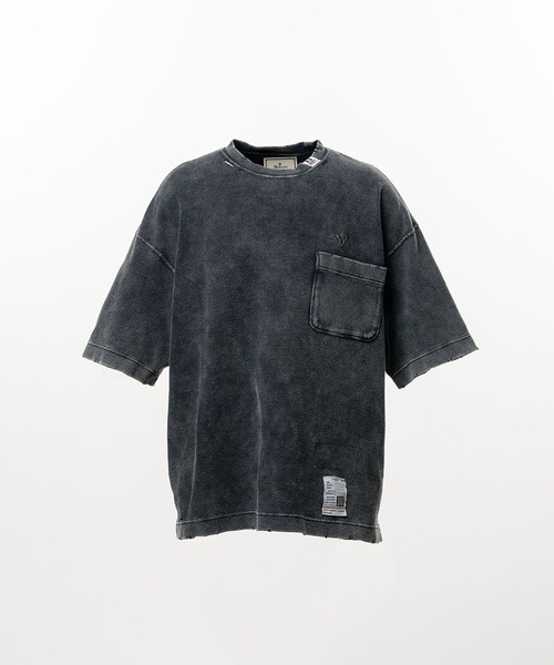 tシャツ 「MIHARAYASUHIRO/ミハラヤスヒロ」Bleached Thermal T-shirt / BLEACHED TEE メンズ_1