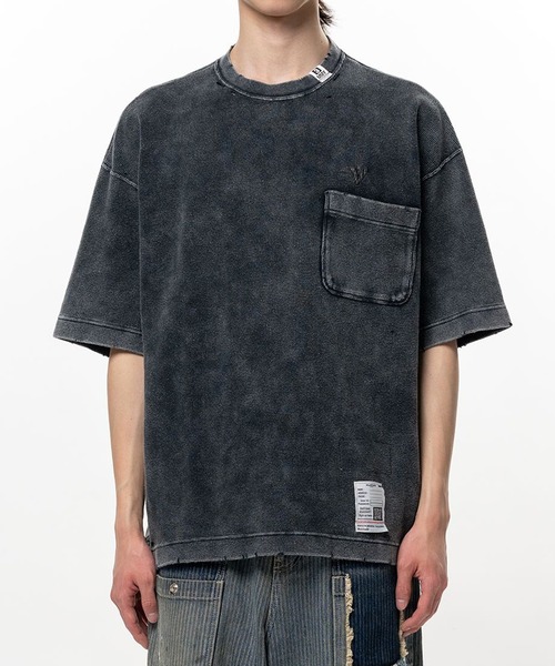 tシャツ 「MIHARAYASUHIRO/ミハラヤスヒロ」Bleached Thermal T-shirt / BLEACHED TEE メンズ_5