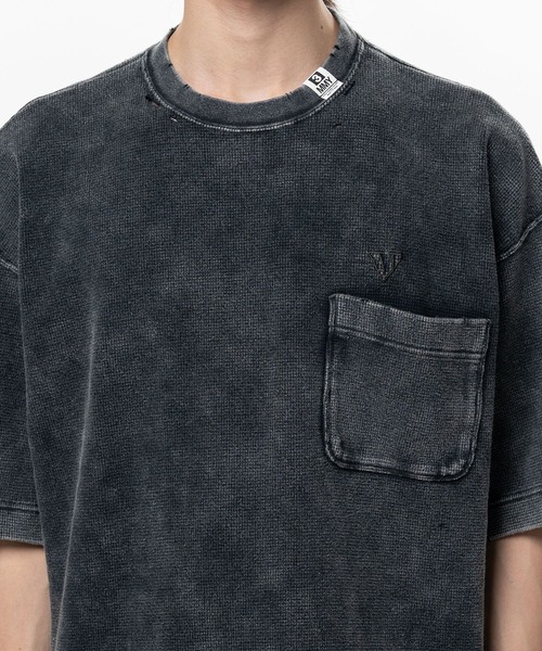 tシャツ 「MIHARAYASUHIRO/ミハラヤスヒロ」Bleached Thermal T-shirt / BLEACHED TEE メンズ_9