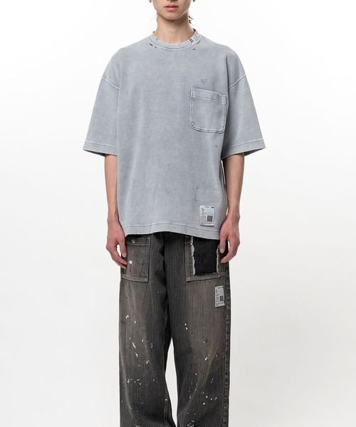 tシャツ 「MIHARAYASUHIRO/ミハラヤスヒロ」Bleached Thermal T-shirt / BLEACHED TEE メンズ_11