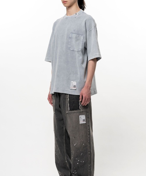 tシャツ 「MIHARAYASUHIRO/ミハラヤスヒロ」Bleached Thermal T-shirt / BLEACHED TEE メンズ_12