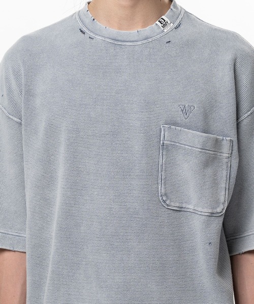 tシャツ 「MIHARAYASUHIRO/ミハラヤスヒロ」Bleached Thermal T-shirt / BLEACHED TEE メンズ_14