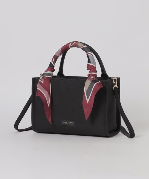 スカーフ付きミニショルダーバック　　　　☆新品☆ブルーレーベル BLUE LABEL CRESTBRIDGE（ブルーレーベルクレストブリッジ