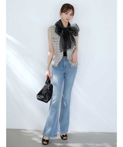 SNIDEL（スナイデル） ベスト ジレ 「HIGH QUALITY」ファンシー