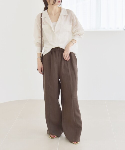 「quaranciel」 長袖シャツ ONE SIZE ブラック レディース_画像3