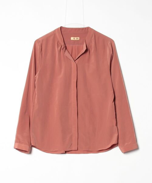 Spick&Span Noble」 長袖ブラウス - ブラウン レディース : ZOZOTOWN