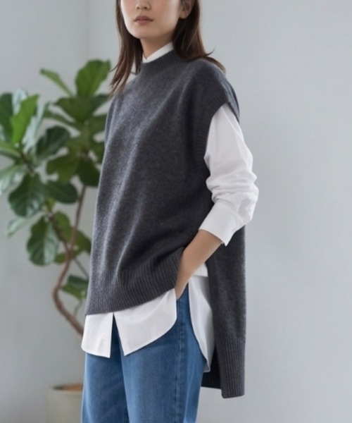 Belta attrice（ベルタアトリーチェ） ベスト ジレ 「先行予約」ヤク