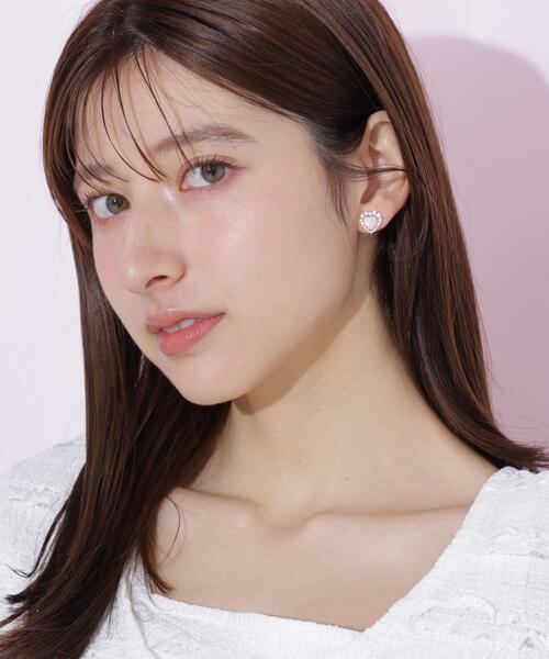 JILL by JILL STUART（ジルバイジルスチュアート） ピアス Cubicハート