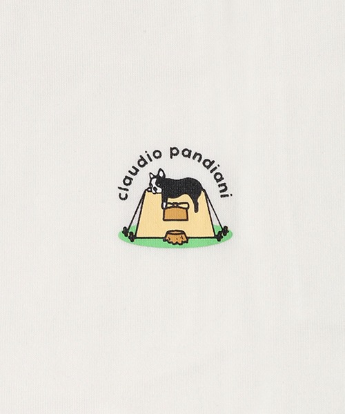 tシャツ CLAUDIO PANDIANI グラフィックプリント 半袖Tシャツ メンズ レディース | WESTSEA | 24