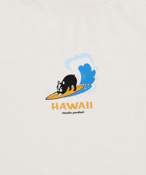 tシャツ CLAUDIO PANDIANI グラフィックプリント 半袖Tシャツ メンズ レディース | WESTSEA | 20