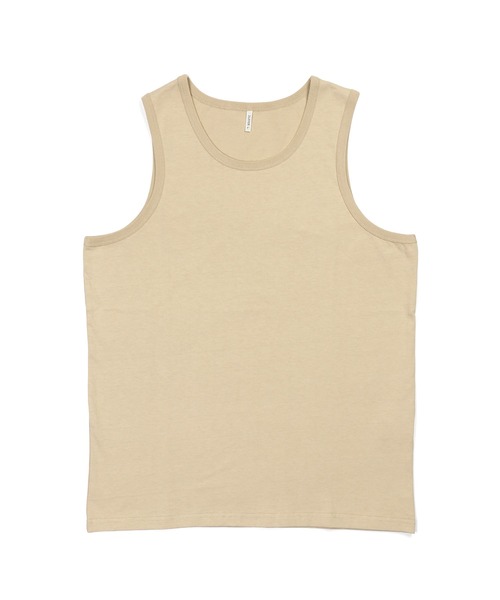 THE TOE Brouwers Top Beigeタンクトップ　ベージュ The DUFFER of ST.GEORGE（ザダファーオブセントジョージ） tシャツ