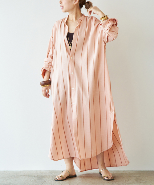 ワンピース 「MARRAKSHI LIFE/マラケシュ ライフ」 THE LONG SHIRT DRESSの画像