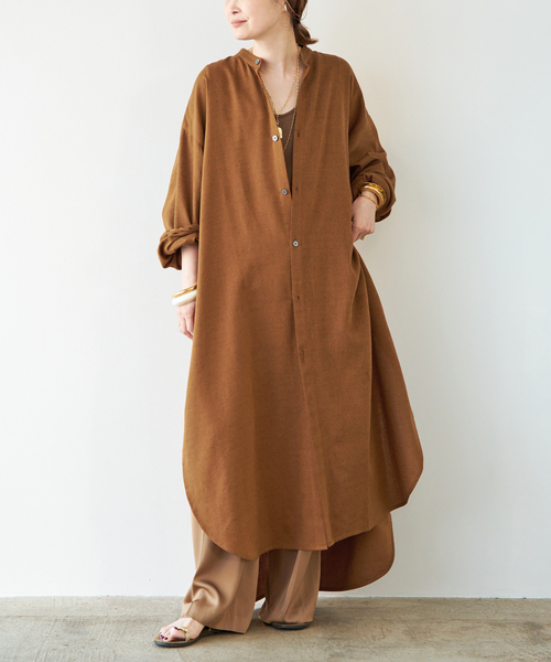 ワンピース 「MARRAKSHI LIFE/マラケシュ ライフ」 THE LONG SHIRT DRESSの画像