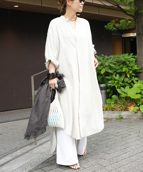 ワンピース 「MARRAKSHI LIFE/マラケシュ ライフ」 THE LONG SHIRT DRESSの画像