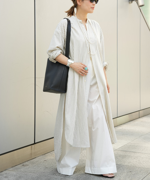 ワンピース 「MARRAKSHI LIFE/マラケシュ ライフ」 THE LONG SHIRT DRESSの画像
