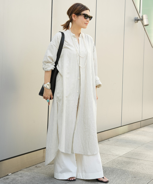 ワンピース 「MARRAKSHI LIFE/マラケシュ ライフ」 THE LONG SHIRT DRESSの画像
