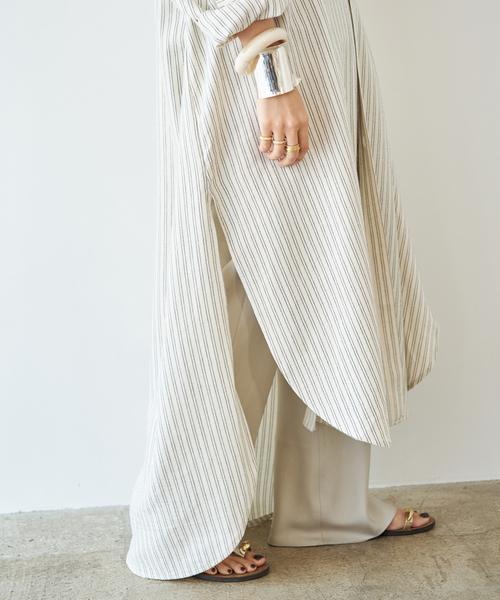 ワンピース 「MARRAKSHI LIFE/マラケシュ ライフ」 THE LONG SHIRT DRESSの画像