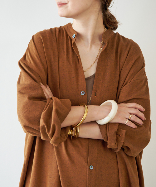 ワンピース 「MARRAKSHI LIFE/マラケシュ ライフ」 THE LONG SHIRT DRESSの画像