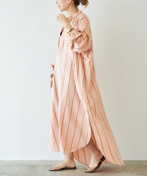 ワンピース 「MARRAKSHI LIFE/マラケシュ ライフ」 THE LONG SHIRT DRESSの画像
