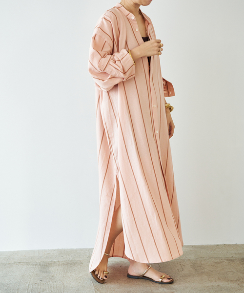 ワンピース 「MARRAKSHI LIFE/マラケシュ ライフ」 THE LONG SHIRT DRESSの画像